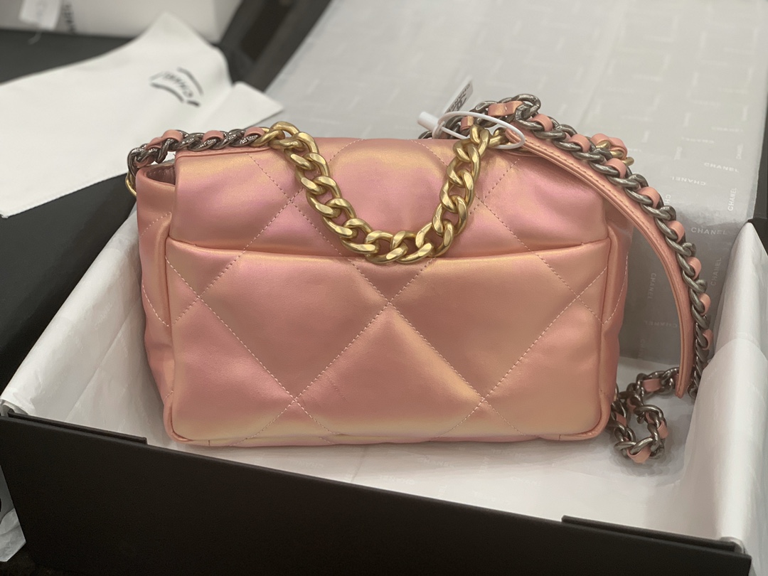 AS1160 chanel 19 small flap bag, CHANEL HANDBAGS