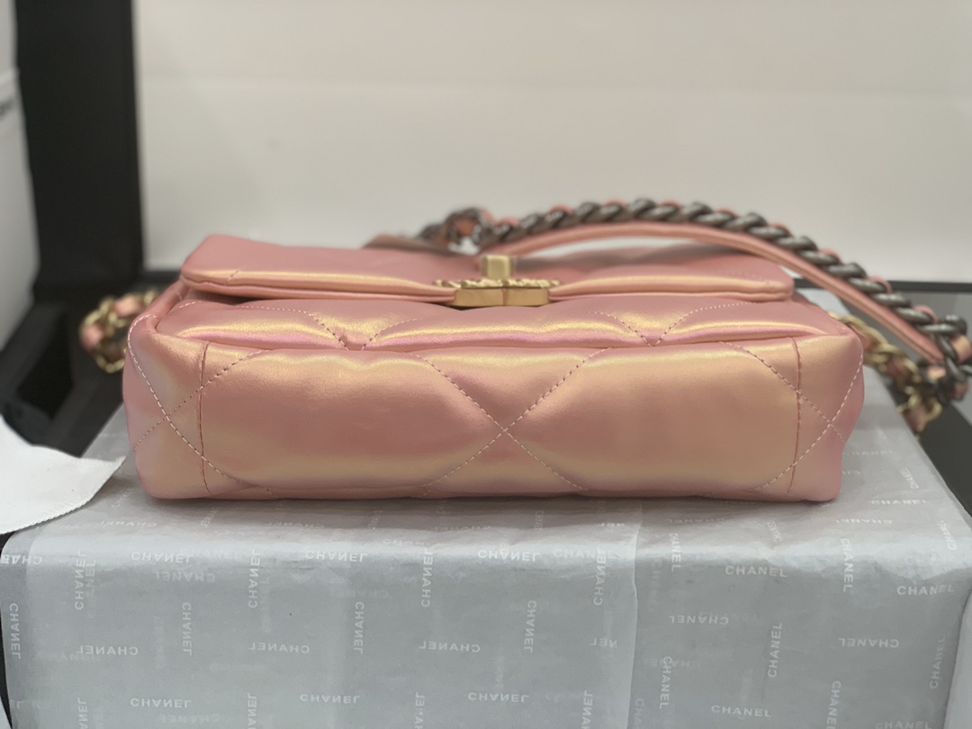 AS1160 chanel 19 small flap bag, CHANEL HANDBAGS