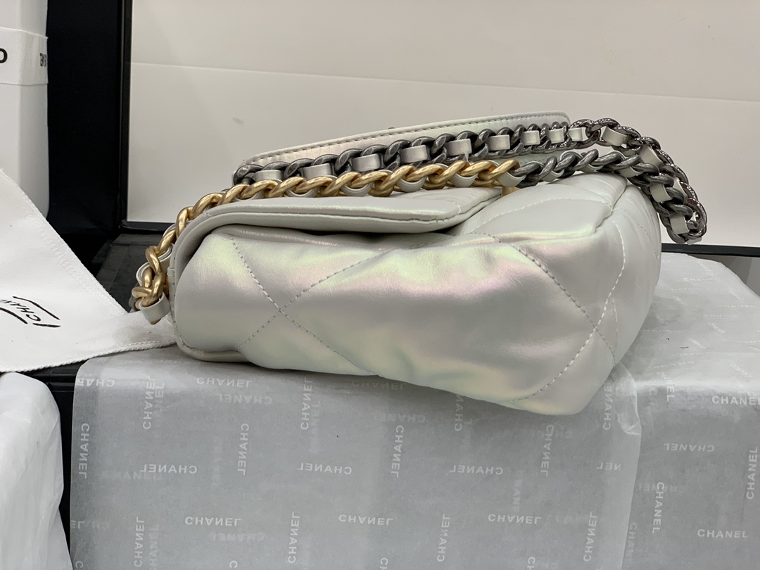 AS1160 chanel 19 small flap bag, CHANEL HANDBAGS