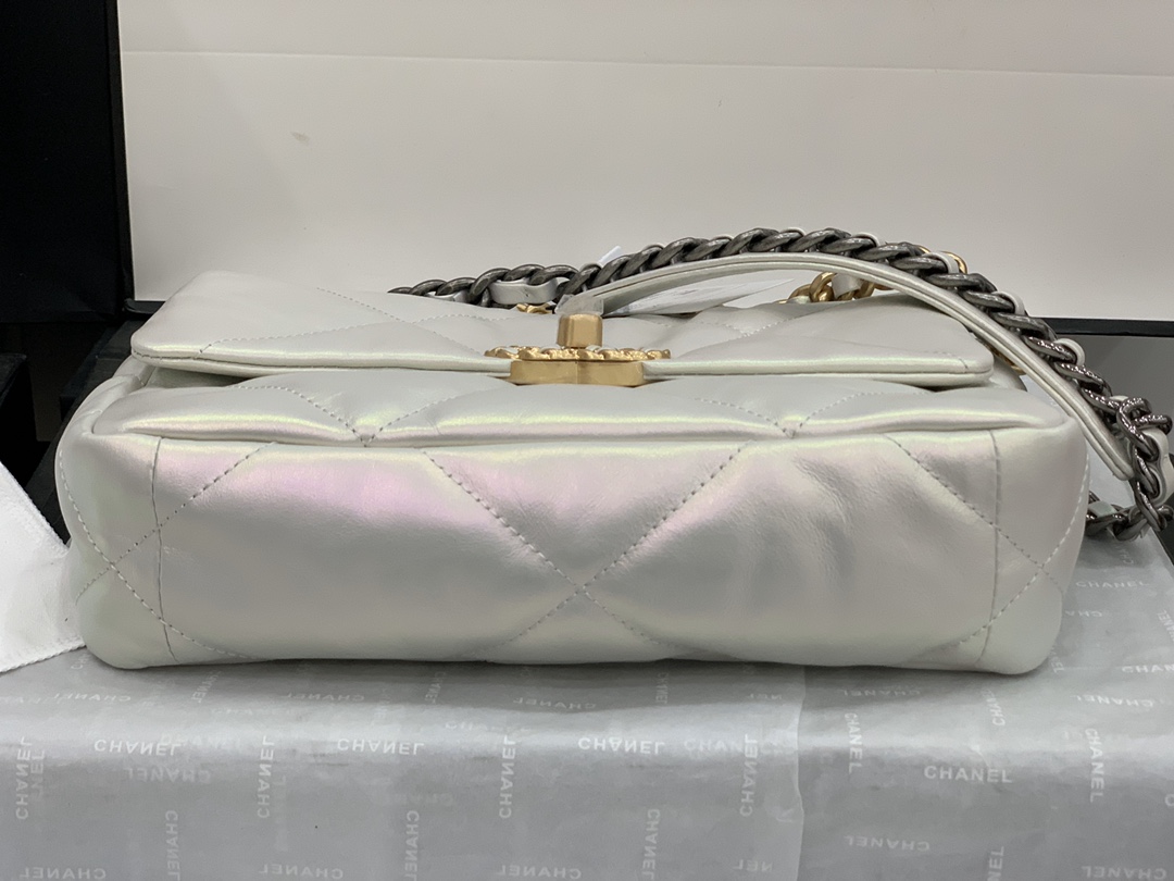 AS1160 chanel 19 small flap bag, CHANEL HANDBAGS