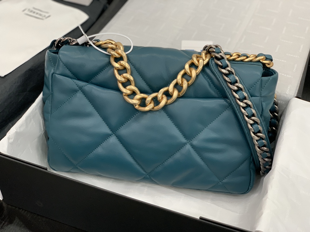 AS1161 chanel 19 large flap bag, CHANEL HANDBAGS