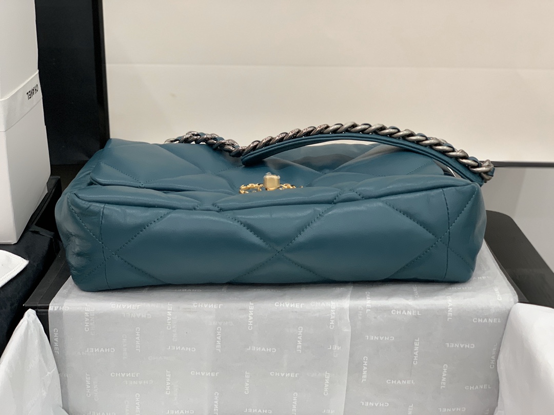 AS1161 chanel 19 large flap bag, CHANEL HANDBAGS