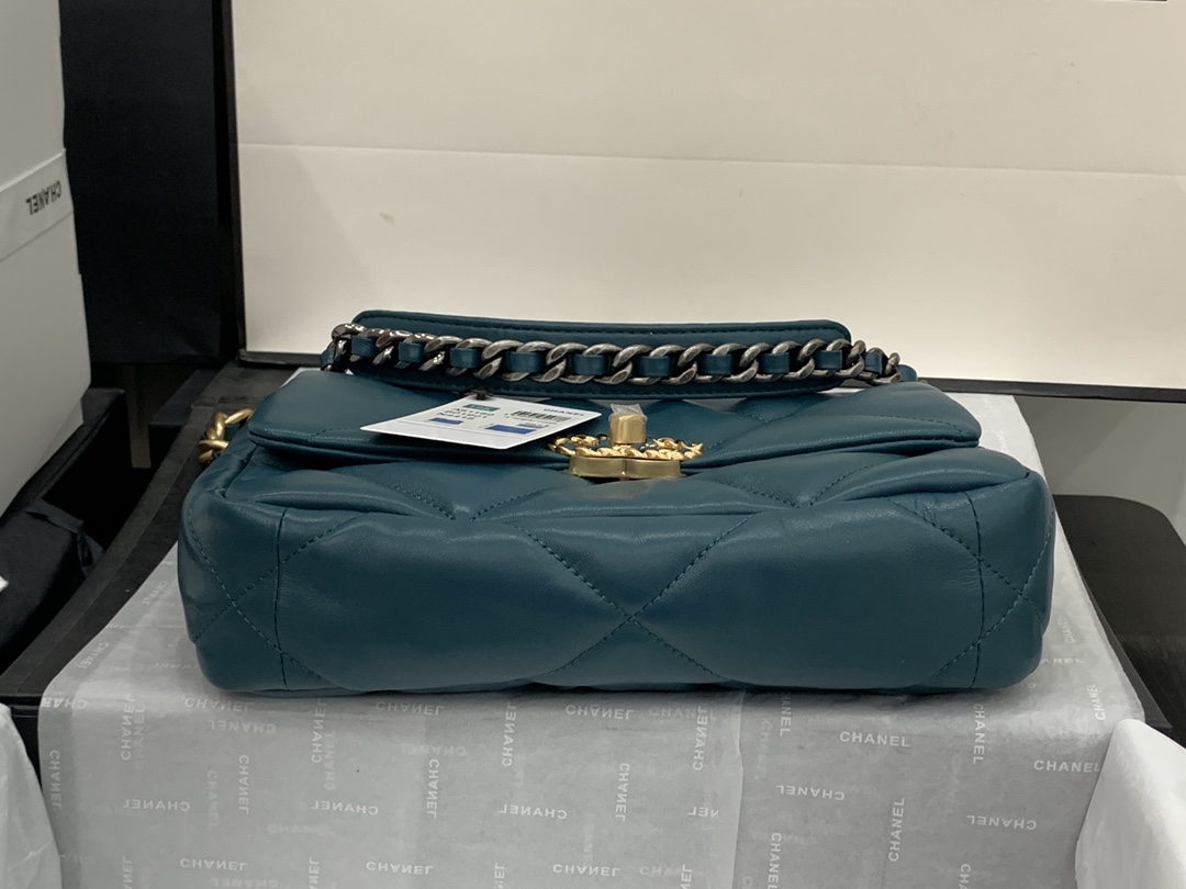 AS1160 chanel 19 small flap bag, CHANEL HANDBAGS