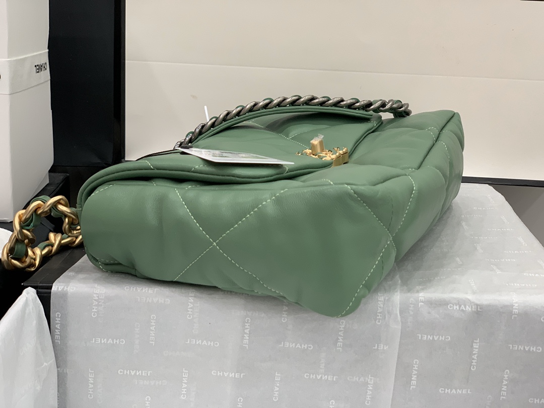 AS1161 chanel 19 large flap bag, CHANEL HANDBAGS