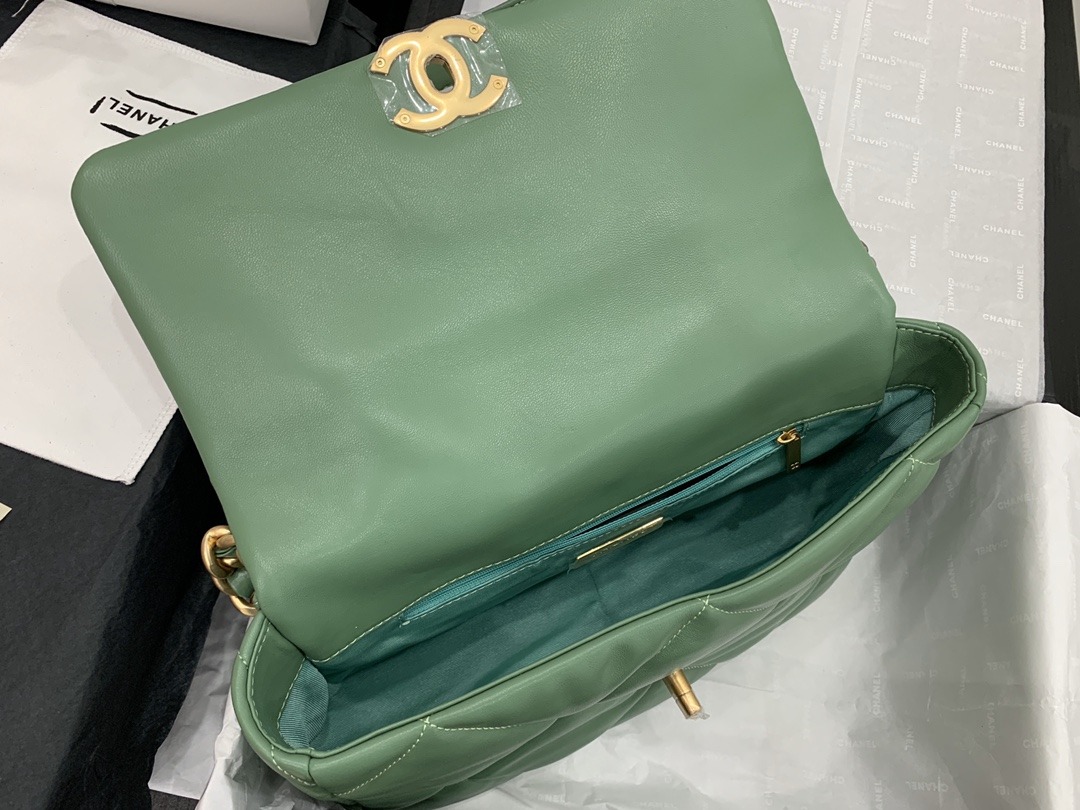 AS1161 chanel 19 large flap bag, CHANEL HANDBAGS
