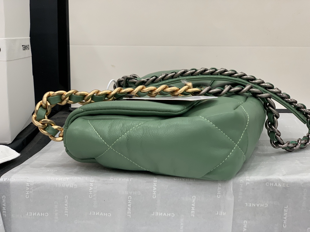 AS1160 chanel 19 small flap bag, CHANEL HANDBAGS