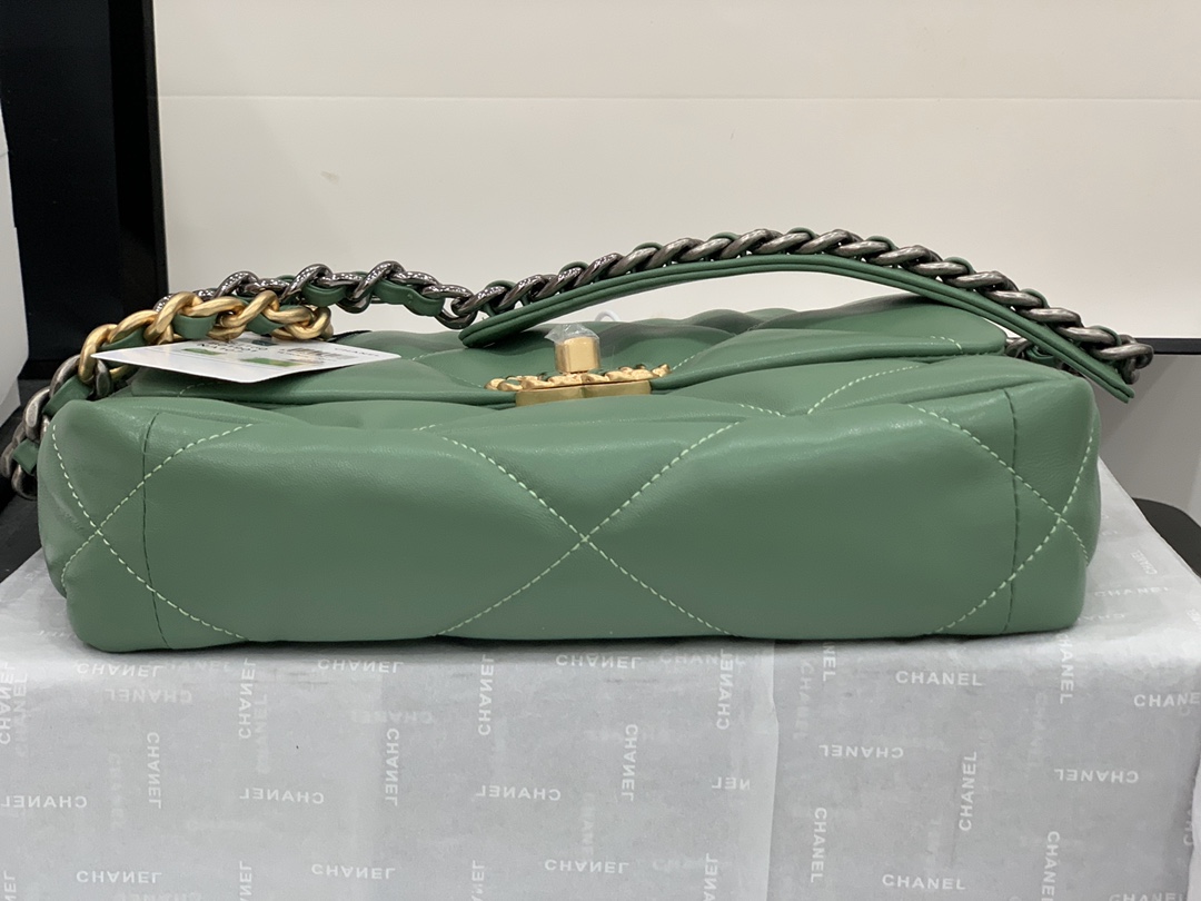 AS1160 chanel 19 small flap bag, CHANEL HANDBAGS