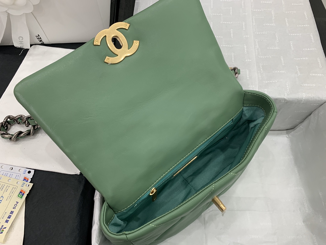 AS1160 chanel 19 small flap bag, CHANEL HANDBAGS