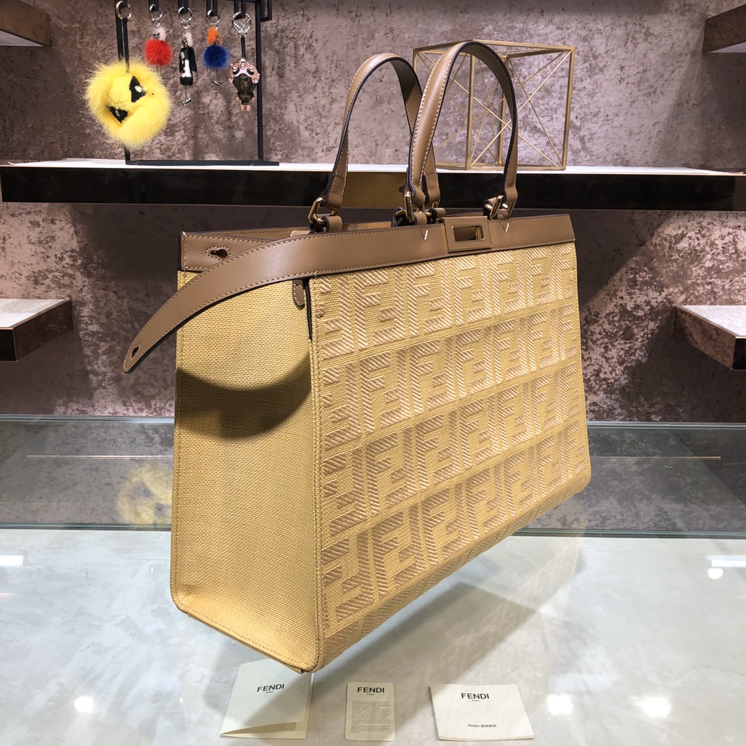 PEEKABOO X-TOTE, Embroidered