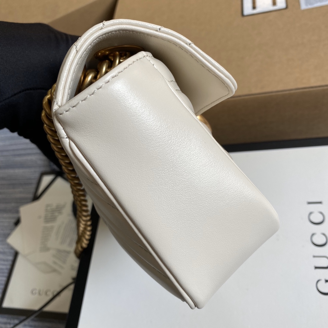 446744 GG Marmont matelassé mini bag, GUCCI Shoulder Bags for Women