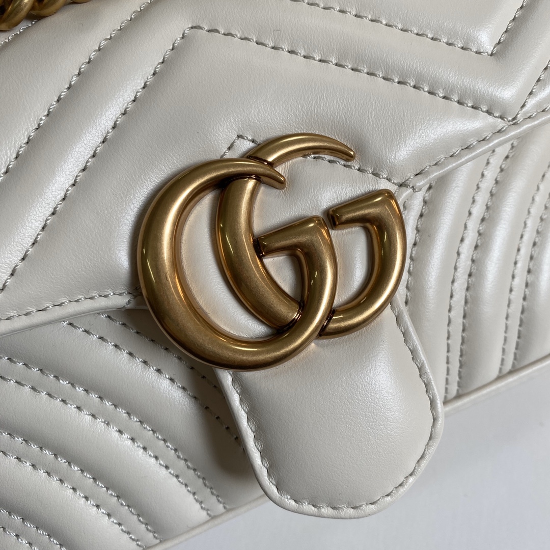 446744 GG Marmont matelassé mini bag, GUCCI Shoulder Bags for Women