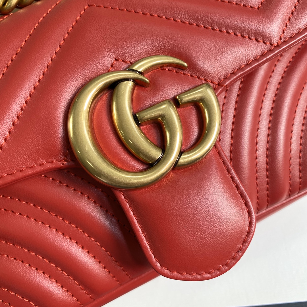 446744 GG Marmont matelassé mini bag, GUCCI Shoulder Bags for Women