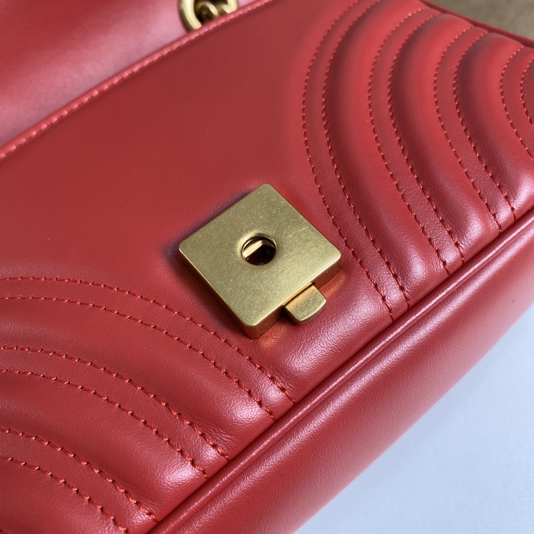 446744 GG Marmont matelassé mini bag, GUCCI Shoulder Bags for Women