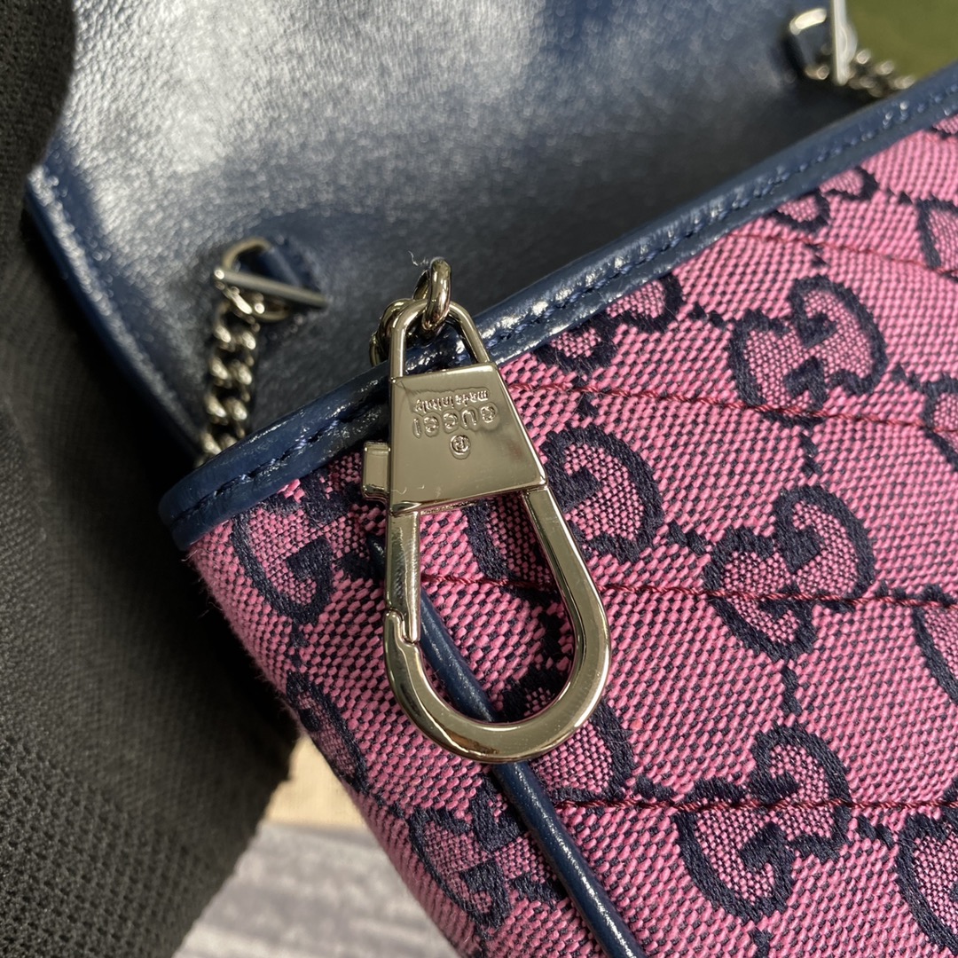 476433 GG Marmont Multicolor super mini bag