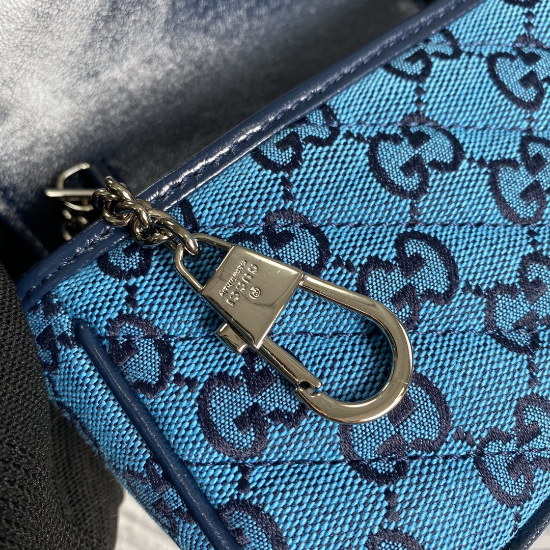 476433 GG Marmont Multicolor super mini bag