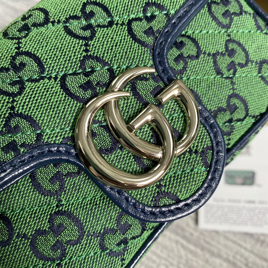 476433 GG Marmont Multicolor super mini bag