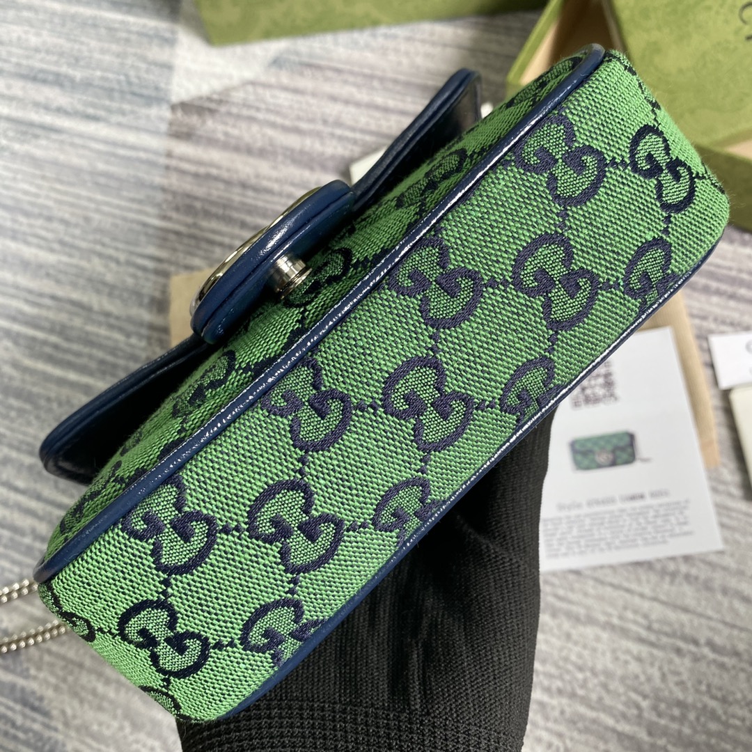 476433 GG Marmont Multicolor super mini bag