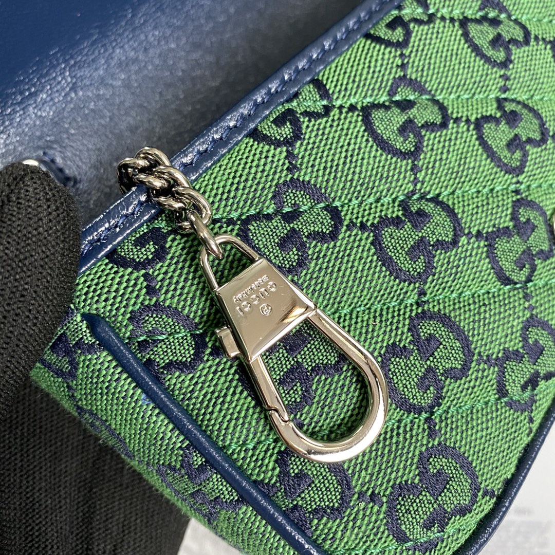 476433 GG Marmont Multicolor super mini bag