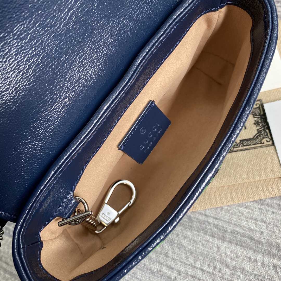 476433 GG Marmont Multicolor super mini bag
