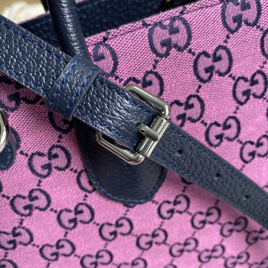659983  GG Multicolor small tote bag