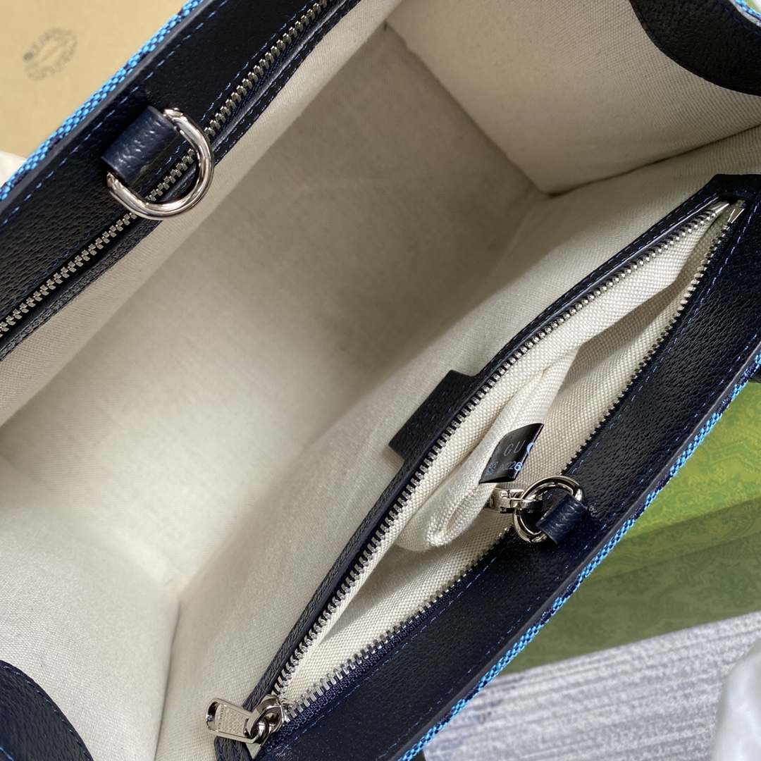 659983  GG Multicolor small tote bag