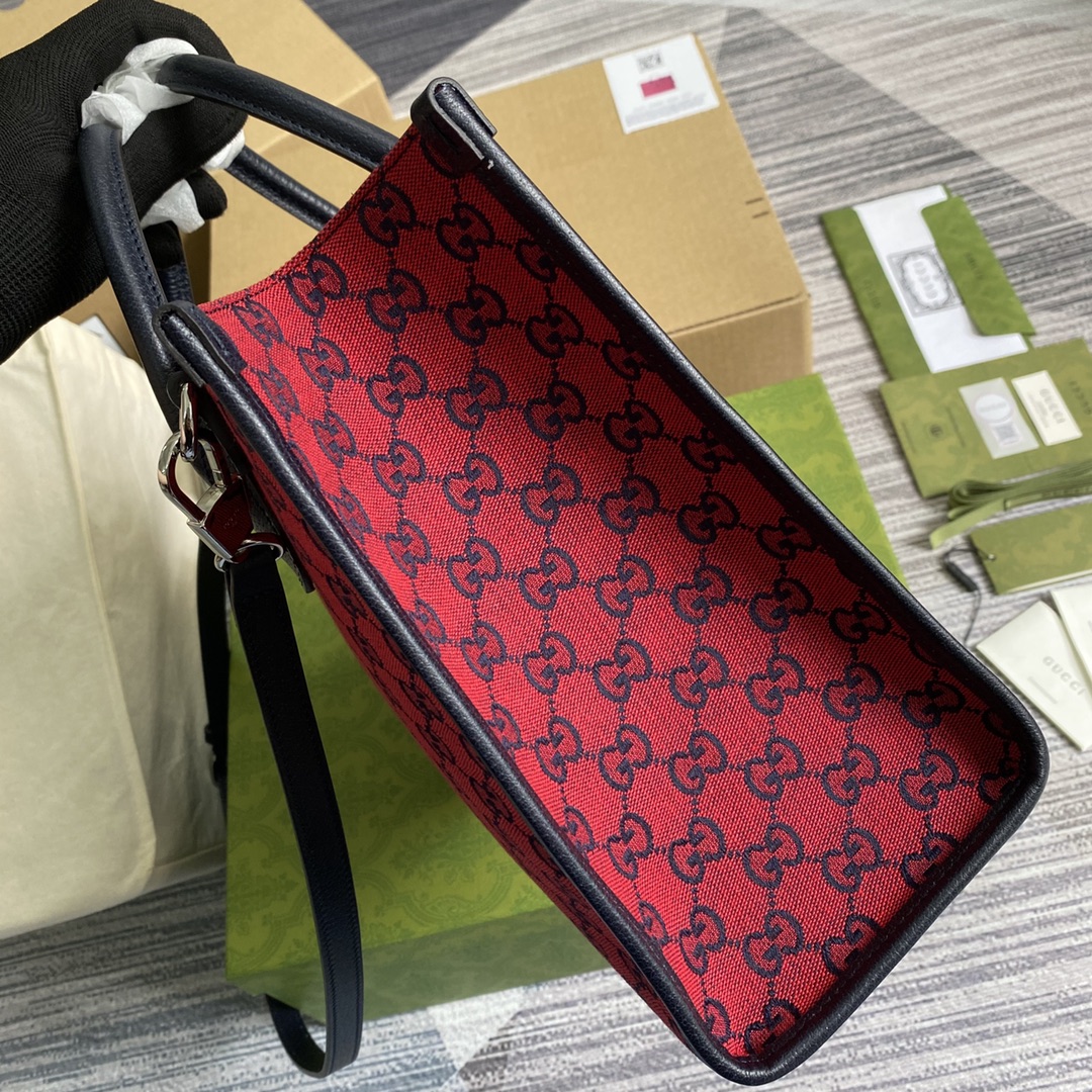 659983  GG Multicolor small tote bag