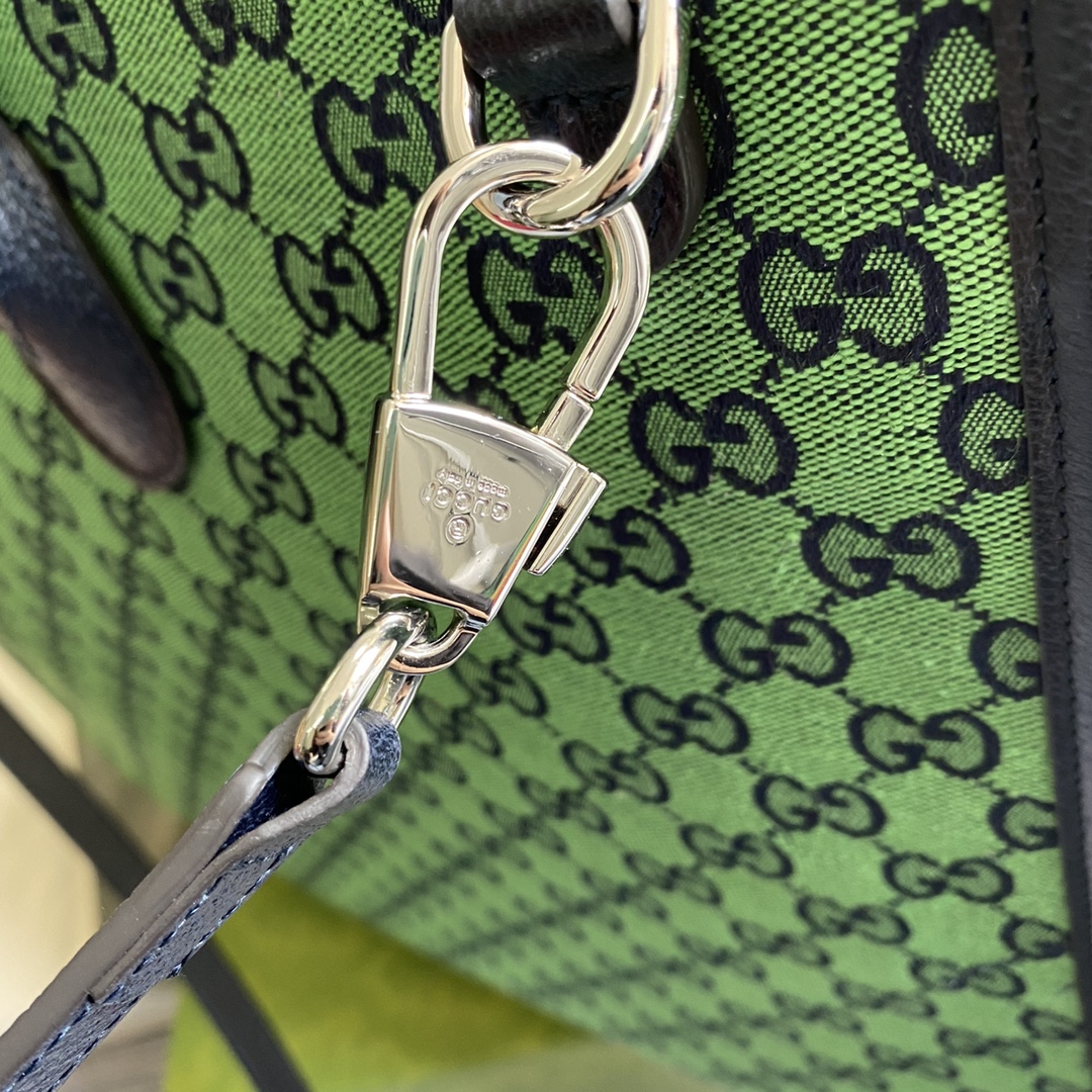 659980  GG Multicolor large tote bag