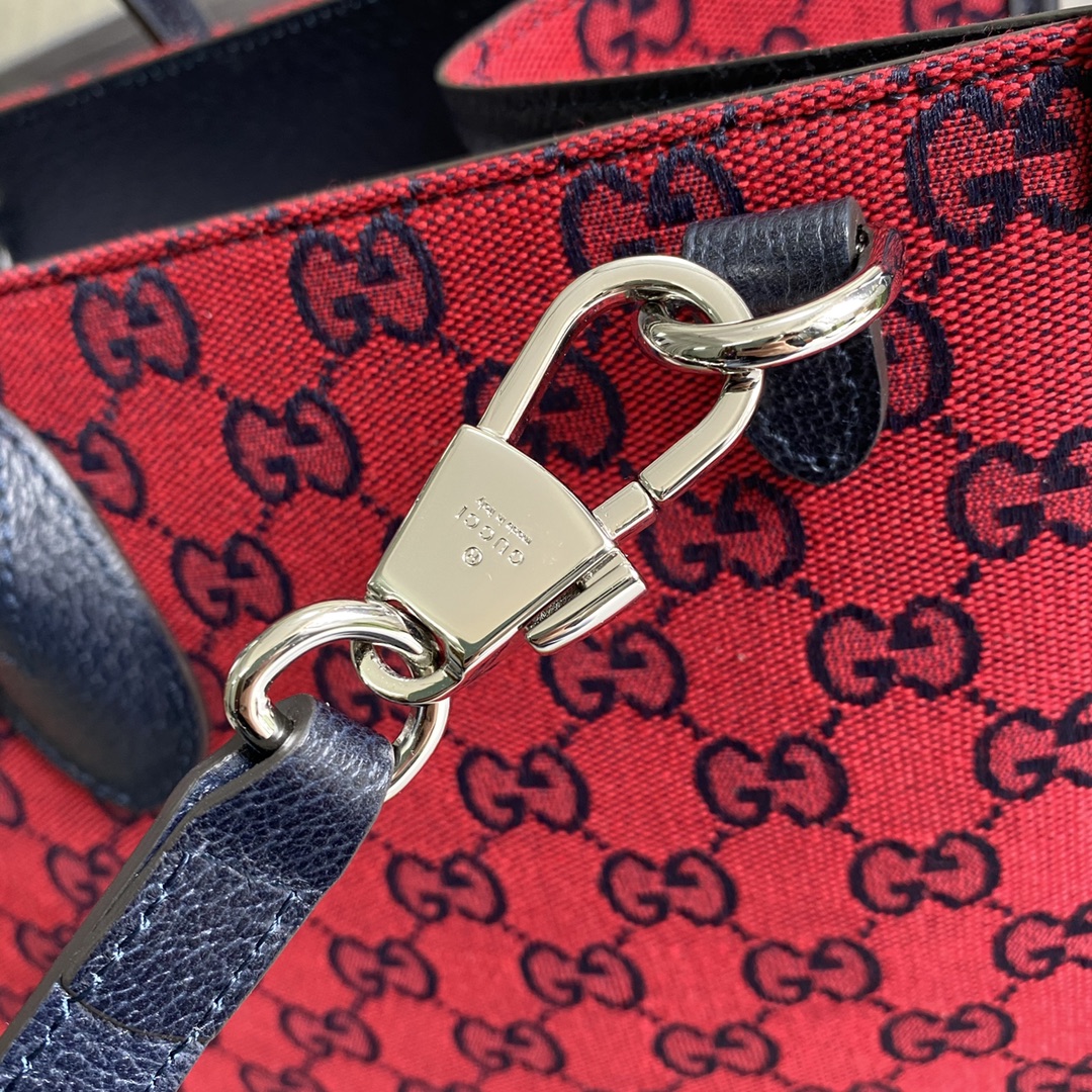 659980  GG Multicolor large tote bag
