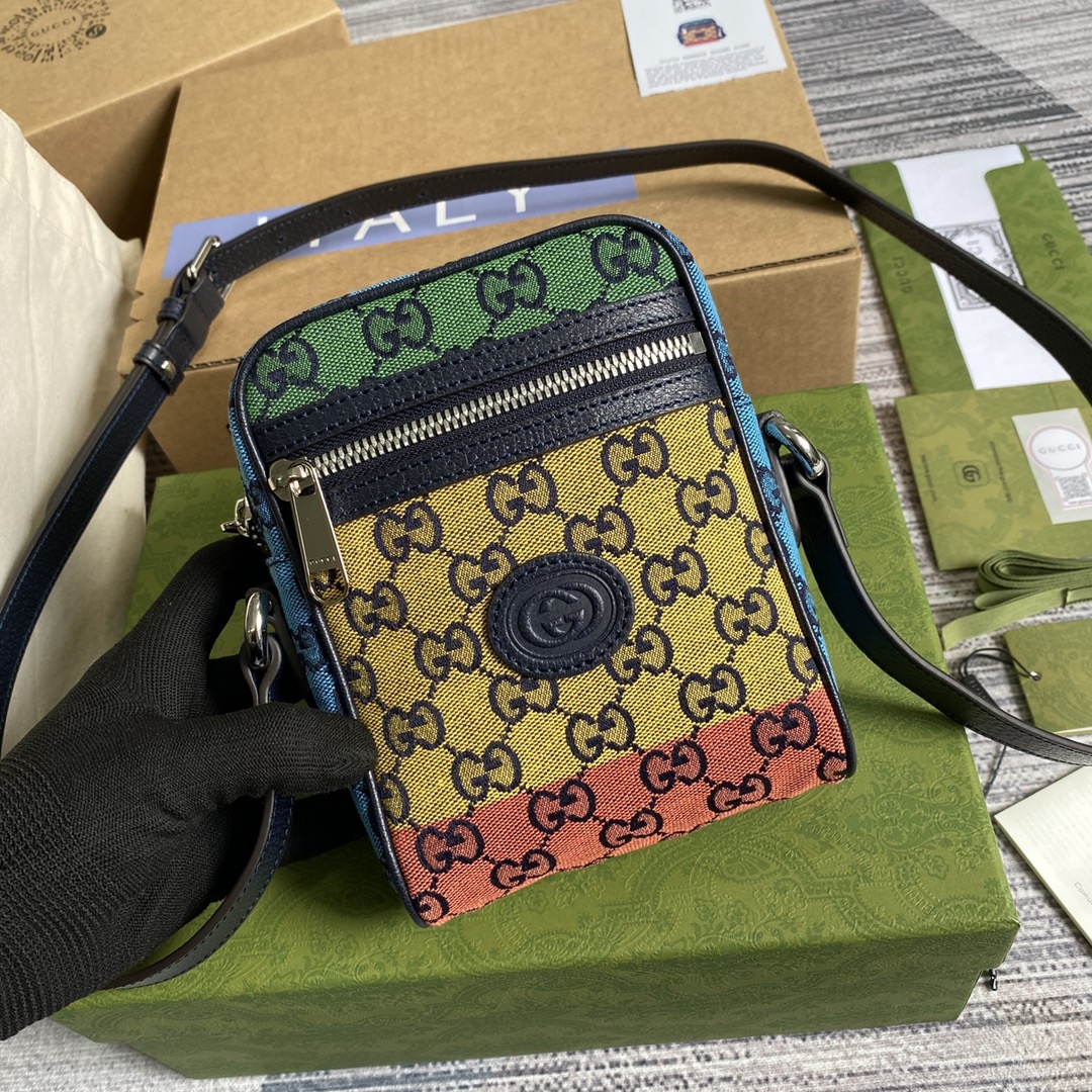 658659 GG Multicolor bag
