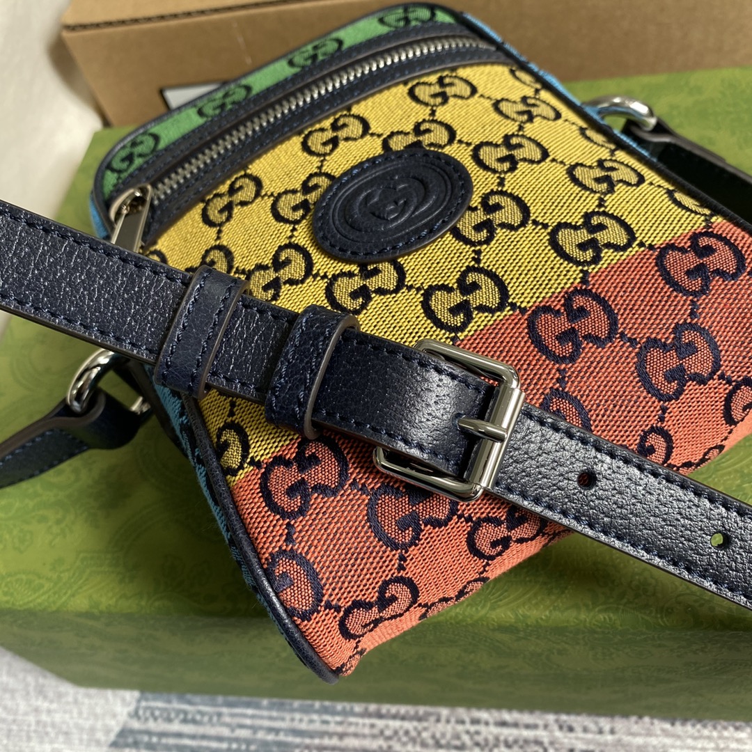 658659 GG Multicolor bag