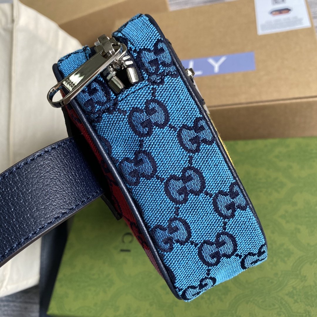 658657 GG Multicolour belt bag