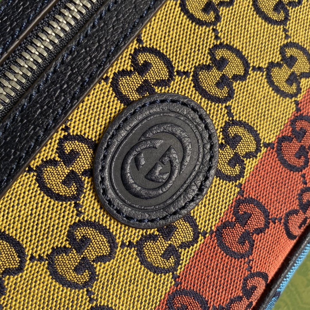 658657 GG Multicolour belt bag