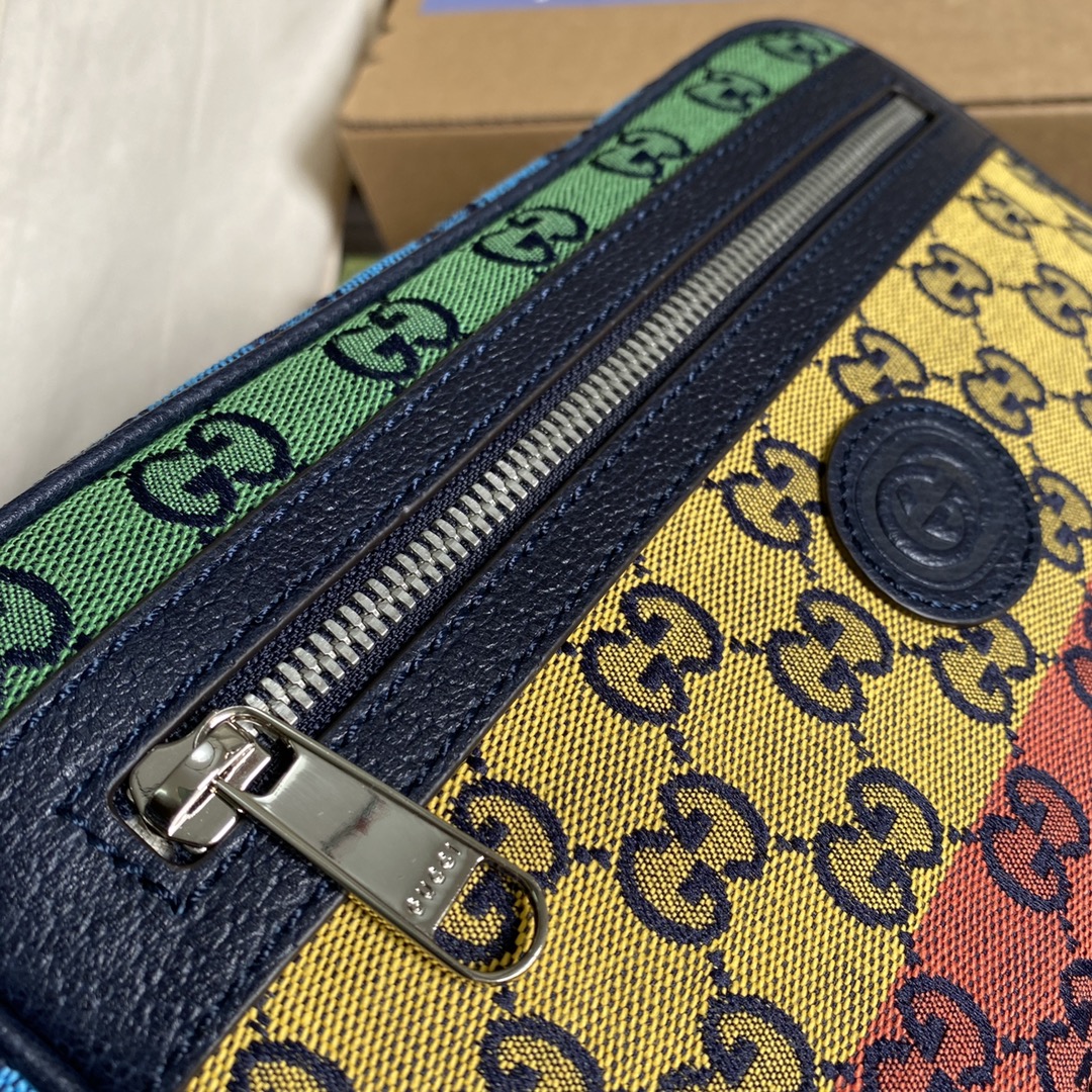 658657 GG Multicolour belt bag