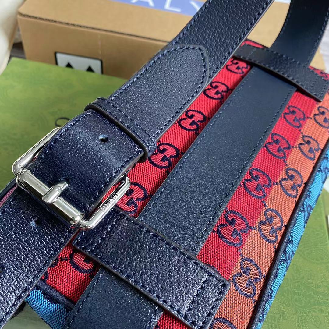 658657 GG Multicolour belt bag