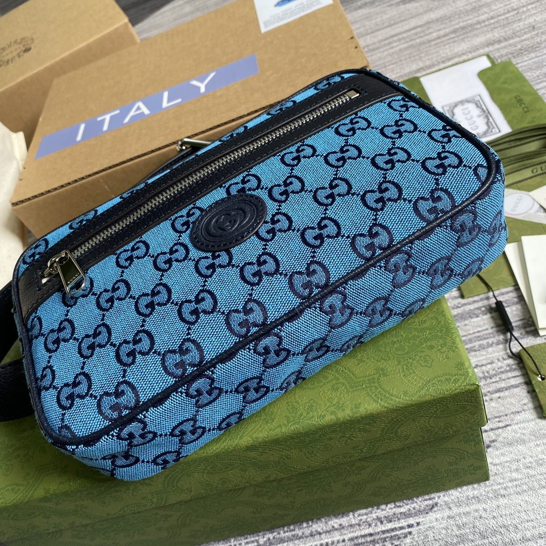 658657 GG Multicolour belt bag