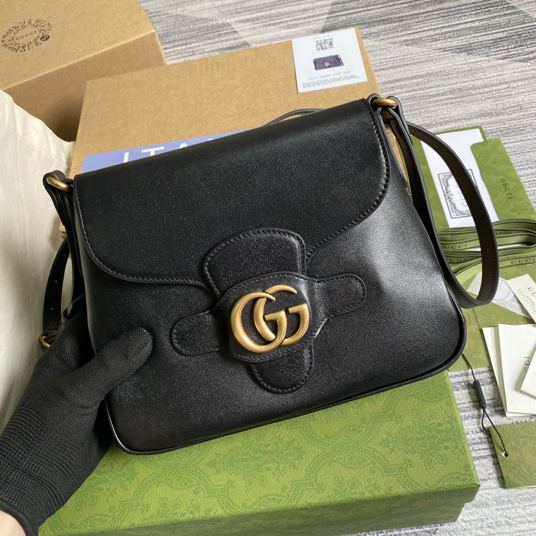 648934 Small messenger bag with Double G