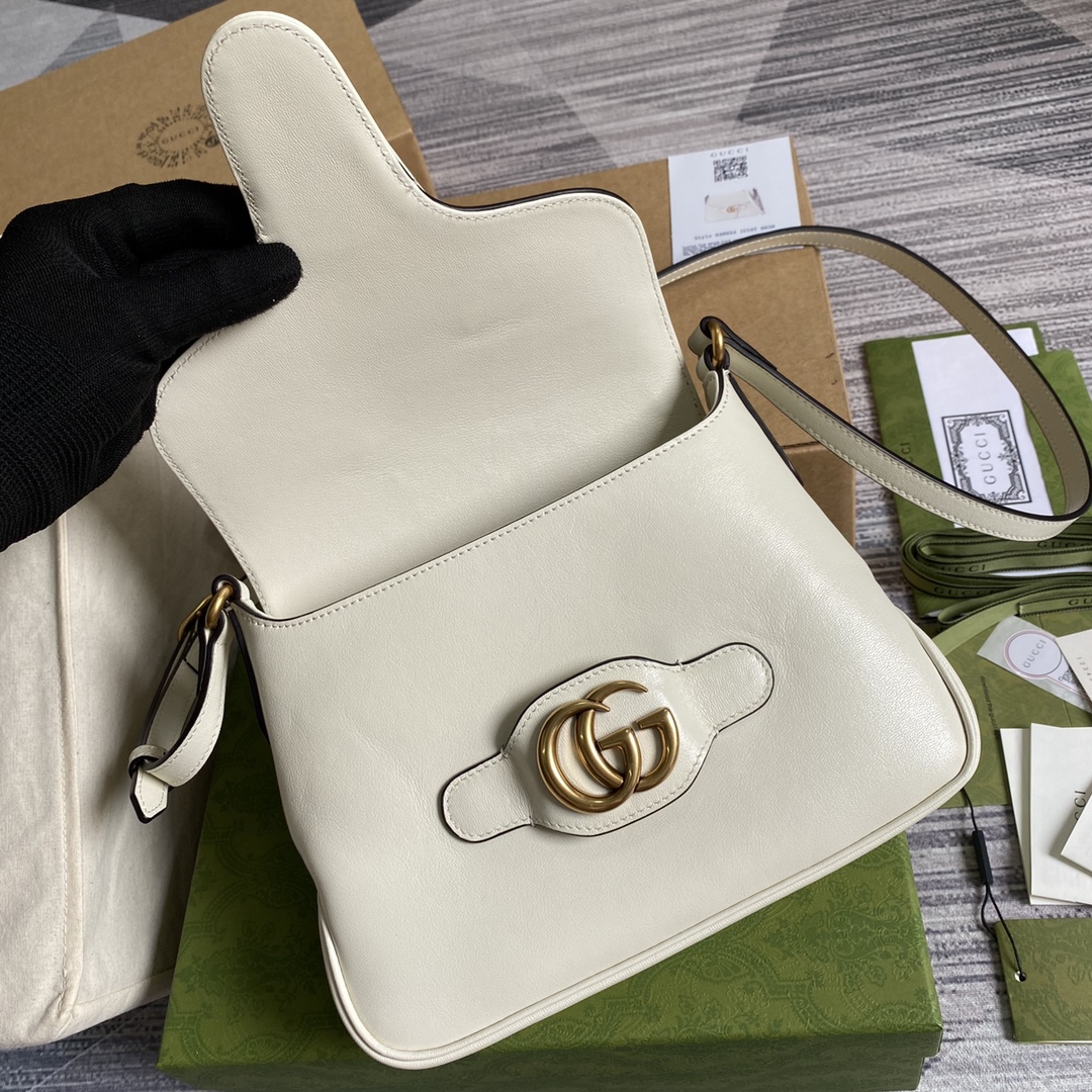 648934 Small messenger bag with Double G