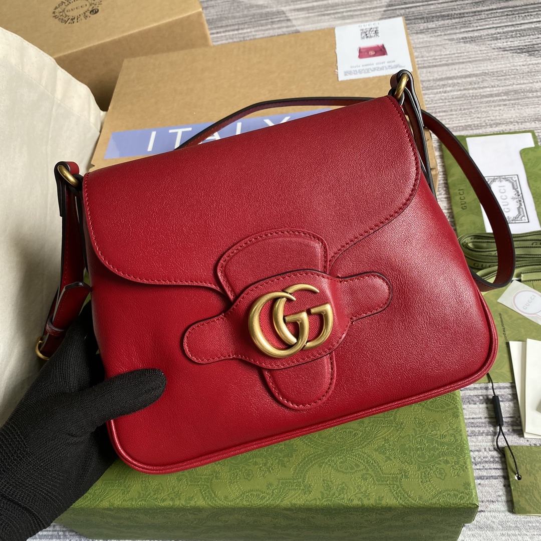 648934 Small messenger bag with Double G