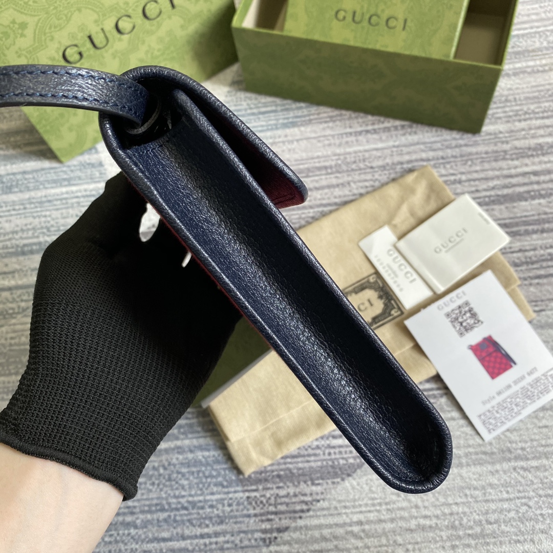657582 GG Multicolour mini bag