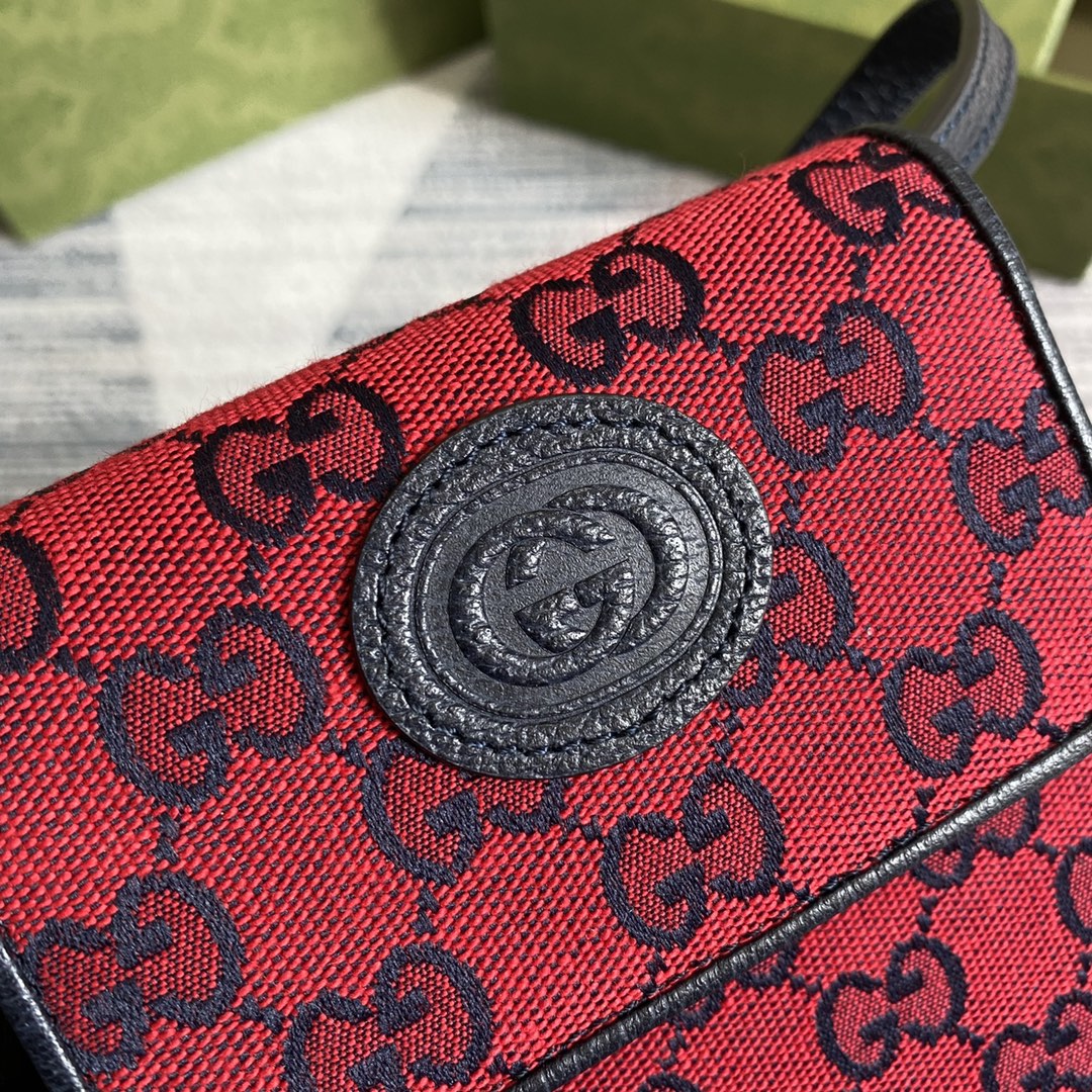 657582 GG Multicolour mini bag