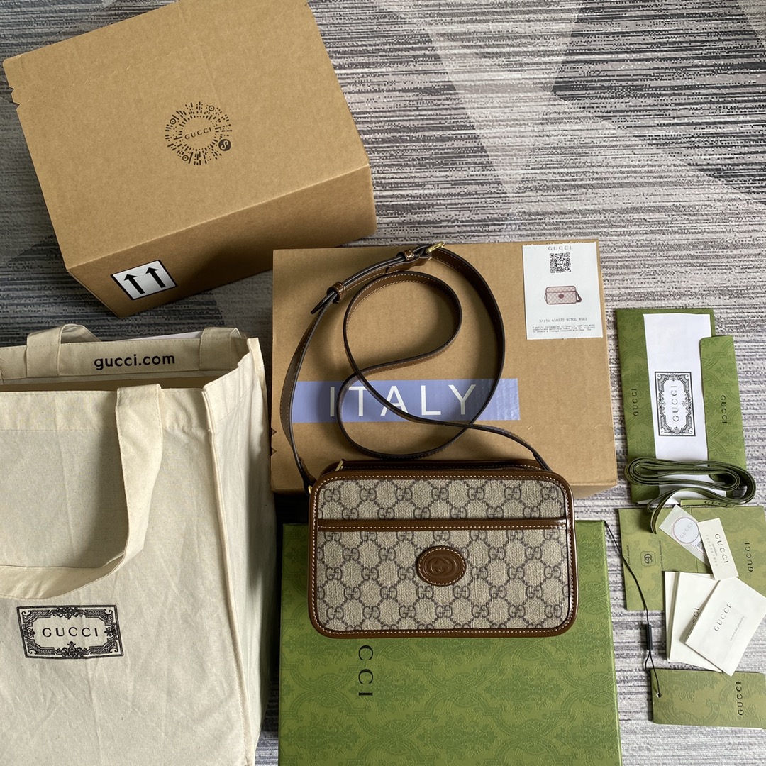 658572 Mini bag with Interlocking G 