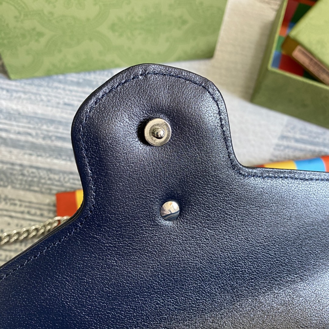 474575 GG Marmont Multicolor mini bag