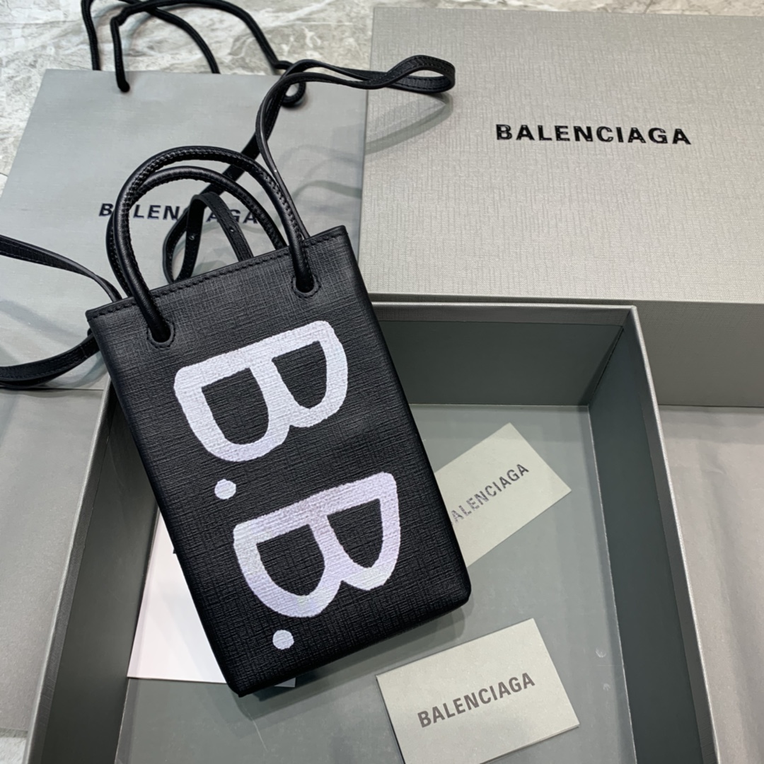 SHOPPING PHONE HOLDER, BALENCIAGA HANDBAGS