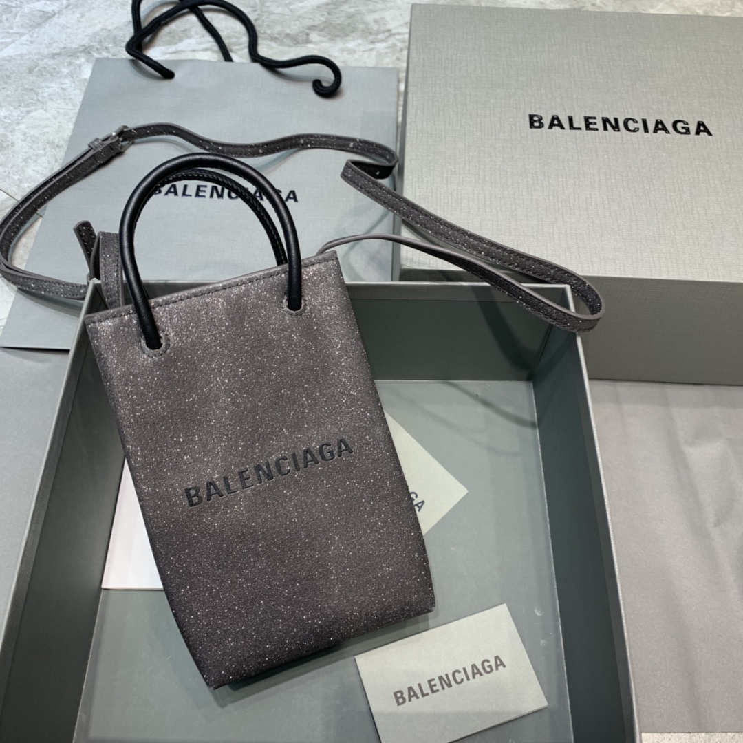 SHOPPING PHONE HOLDER, BALENCIAGA HANDBAGS