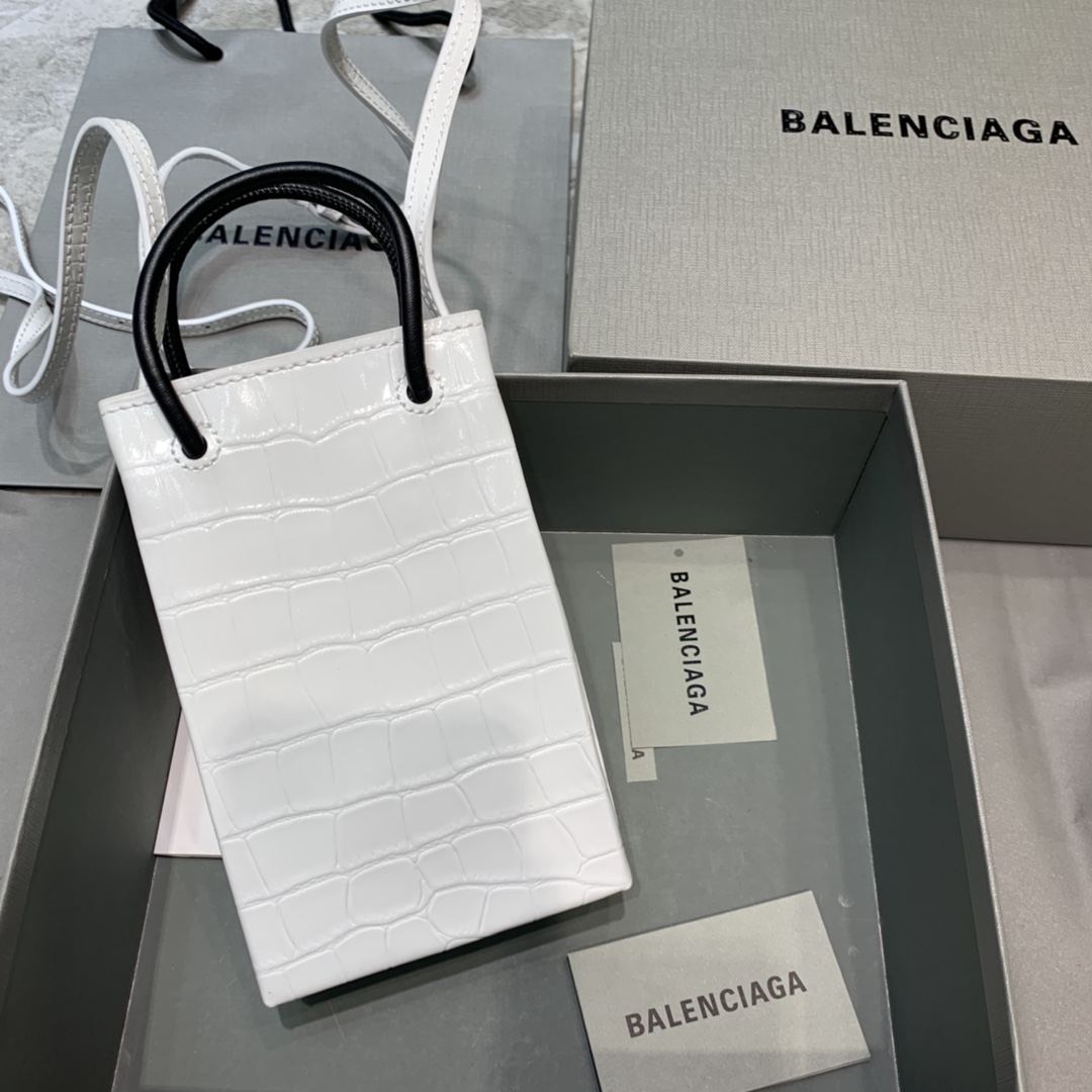 SHOPPING PHONE HOLDER, BALENCIAGA HANDBAGS