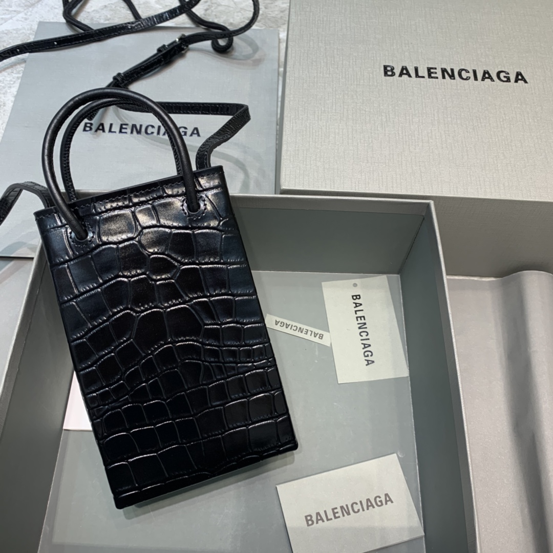 SHOPPING PHONE HOLDER, BALENCIAGA HANDBAGS