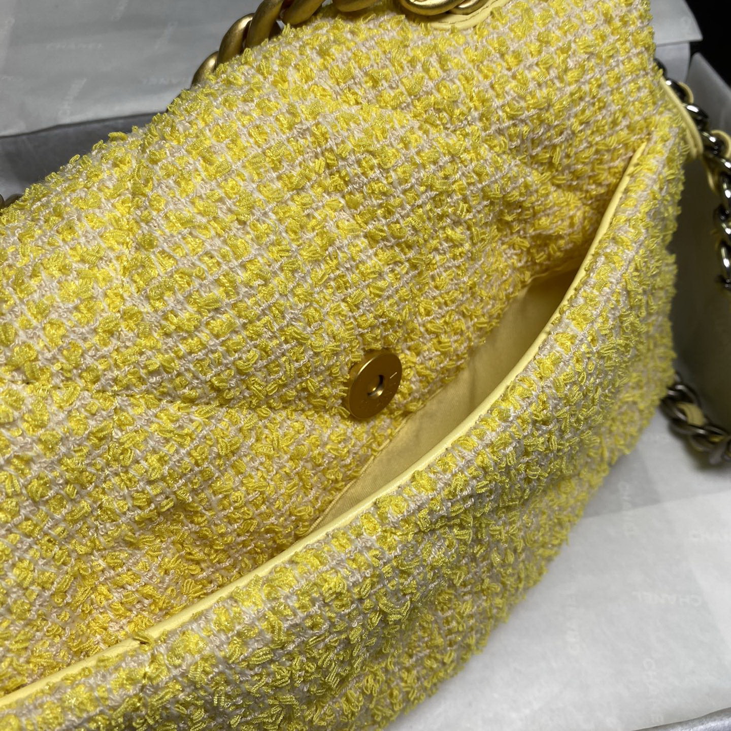 AS1160 CHANEL 19 HANDBAG, 