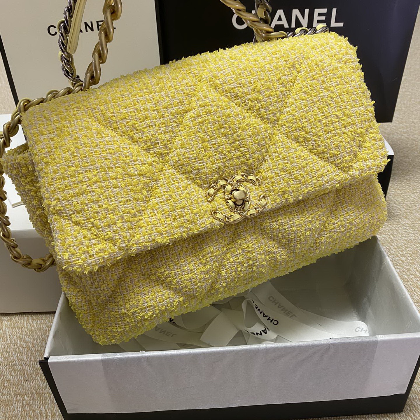 AS1161 CHANEL 19 HANDBAG