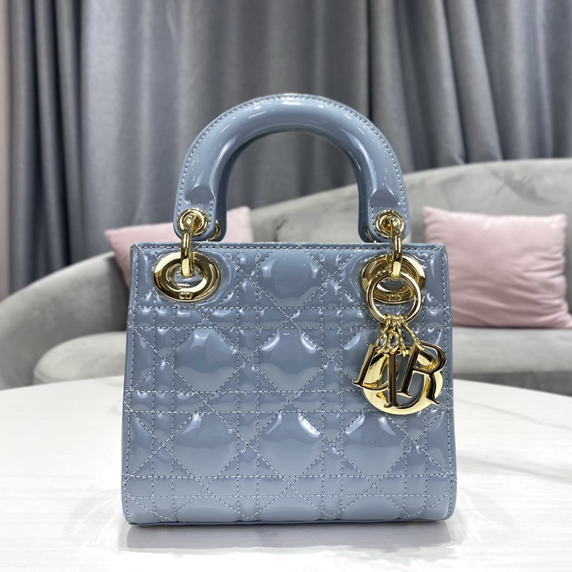 MINI LADY DIOR LAMBSKIN BAG, Strap long about 120cm, Christian Dior CD Handbags