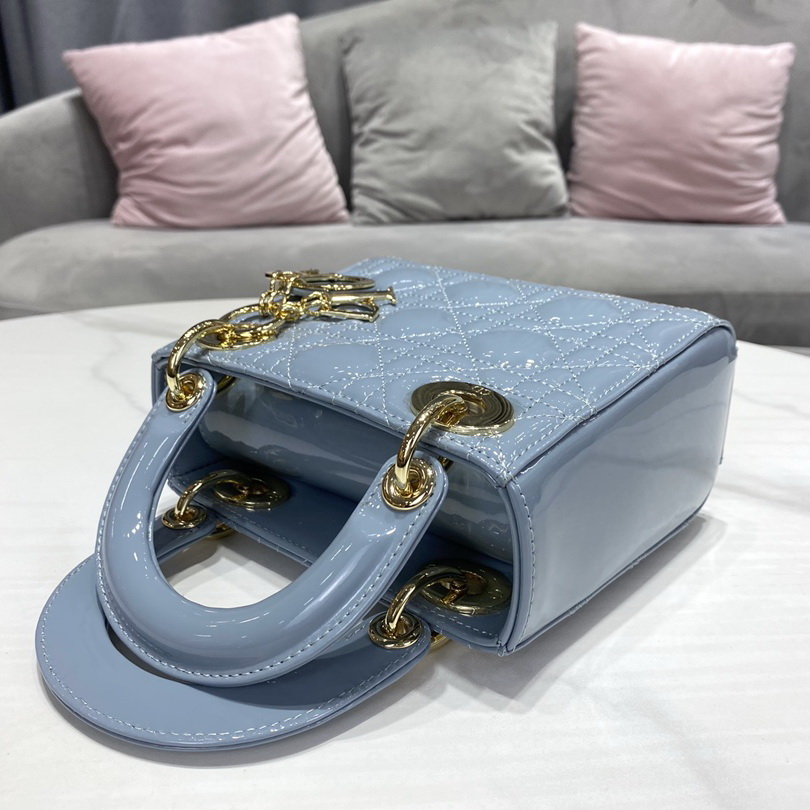 MINI LADY DIOR LAMBSKIN BAG, Strap long about 120cm, Christian Dior CD Handbags
